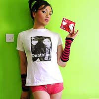 T-shirt and CD combo worn by Miss K!