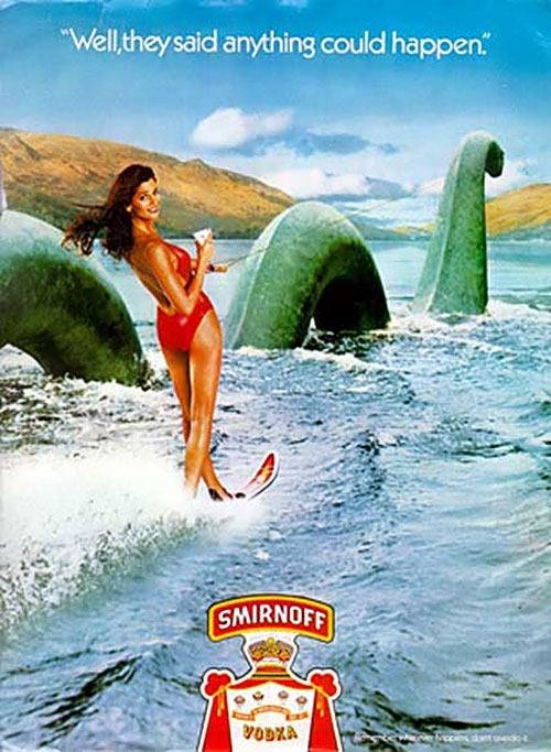The famous Smirnoff Ad.